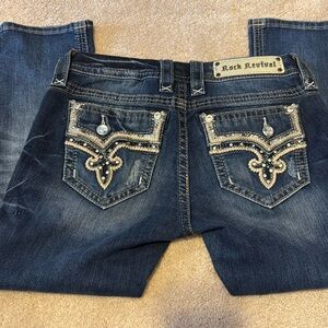 Rock Revival Betty Capri. Size 26. W15, L 22.